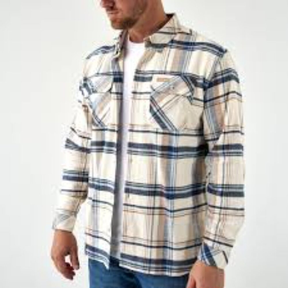 Burlebo Flannel Shirt -‎ Cream